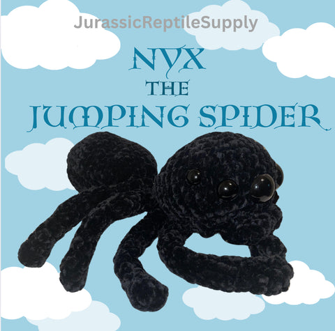 Nyx the Jumping Spider Plushy