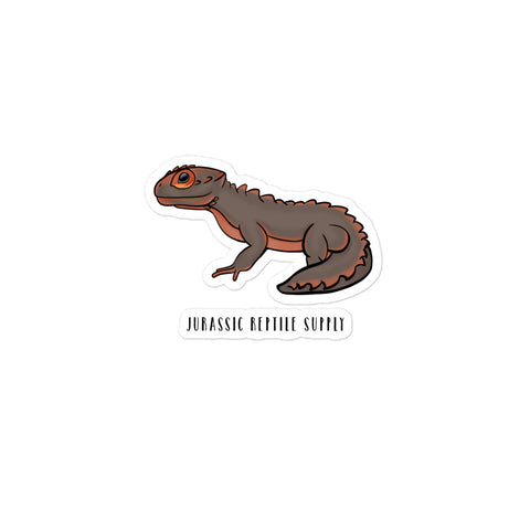 Red Eyed Crocodile Skink Stickers